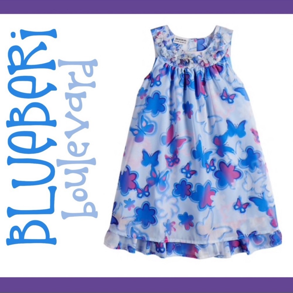 ❤️ NWT Blueberi Boulevard Children’s Girls Dress 6X